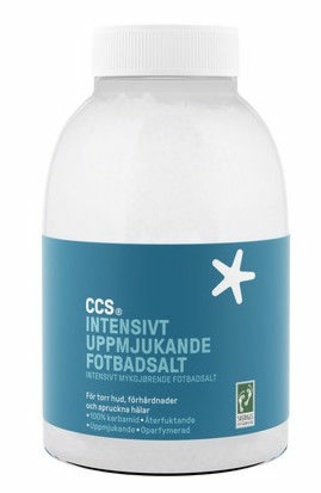 Fotbadsalt från CCS.