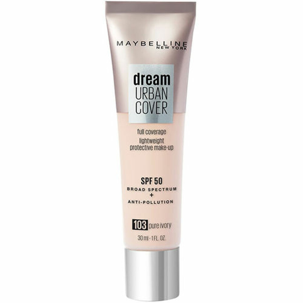 Prisvärd foundation med hög spf. Prisvärd foundation från Maybelline