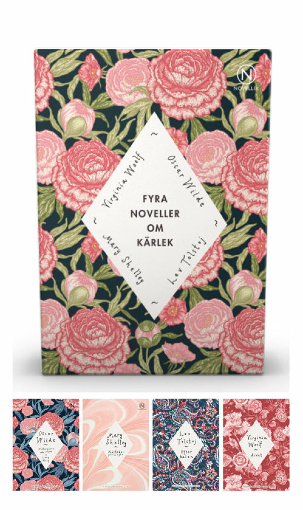 <em>Fyra noveller om kärlek</em> från Novellix. Fyra noveller om kärlek från Novellix.