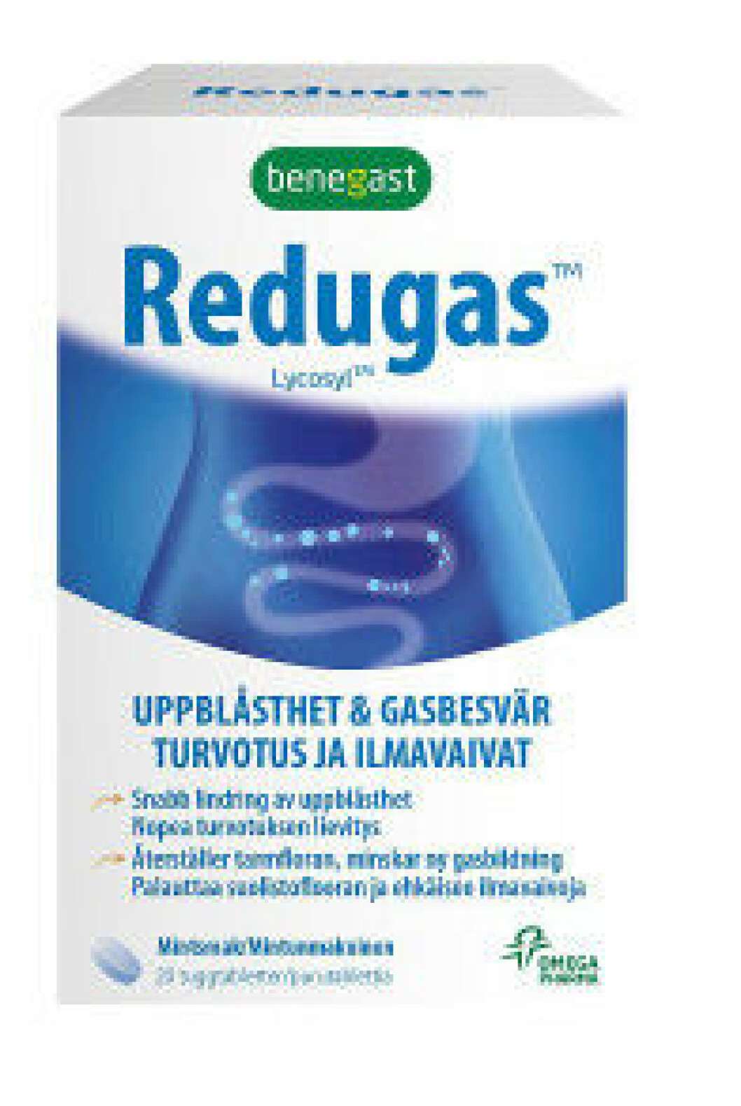 Benegast Radugas, mot gasig mage.