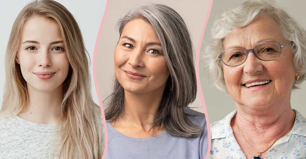 Tre generationers kvinnor