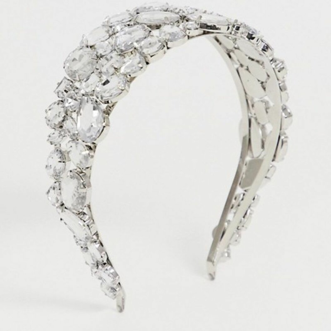 Diadem med glitter