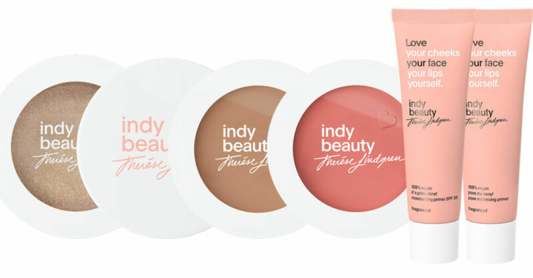 Smink som ger dig glow från Indy beauty
