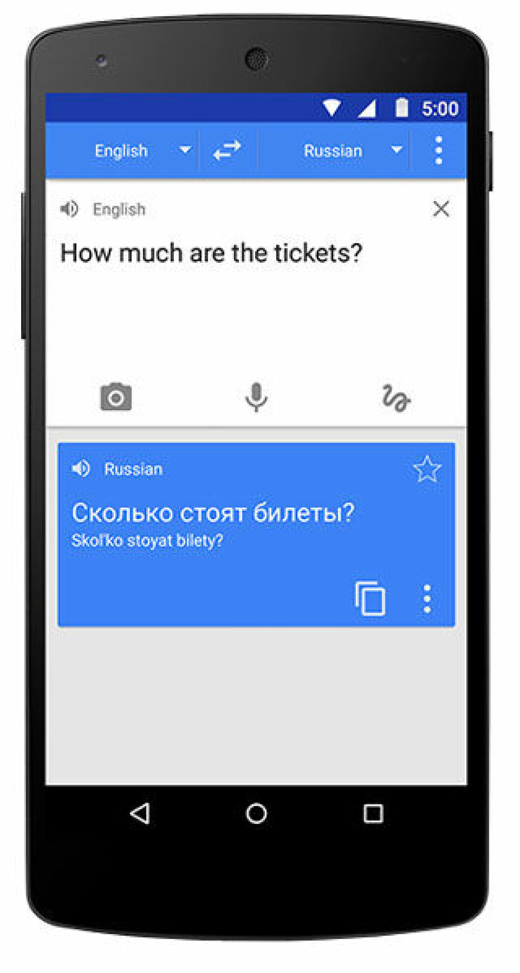 Google Translate för det enkelt för dig att göra dig förstådd.