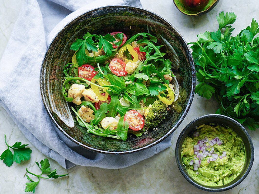 guacamoledressing, nyttig salladsdressing.
