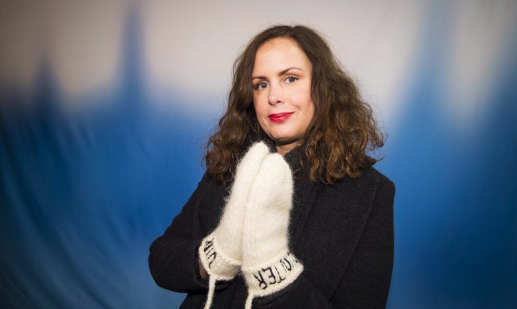 Hanna Hellquist, som är nominerad till Stora journalistpriset, har även varit värd i <em>Vinter i P1</em>. En bild på författaren, krönikören och radioprofilen Hanna Hellquist, som är nykter alkoholist.