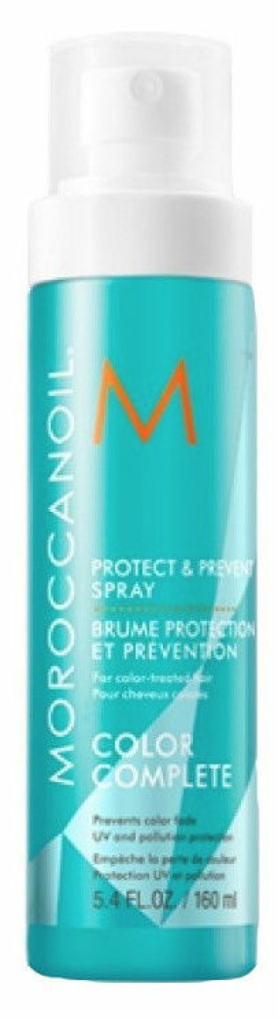 Morroccan oil spray.