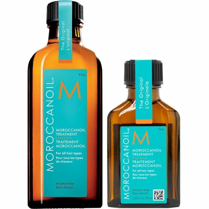 Hårolja och hårserum från Moroccanoil.