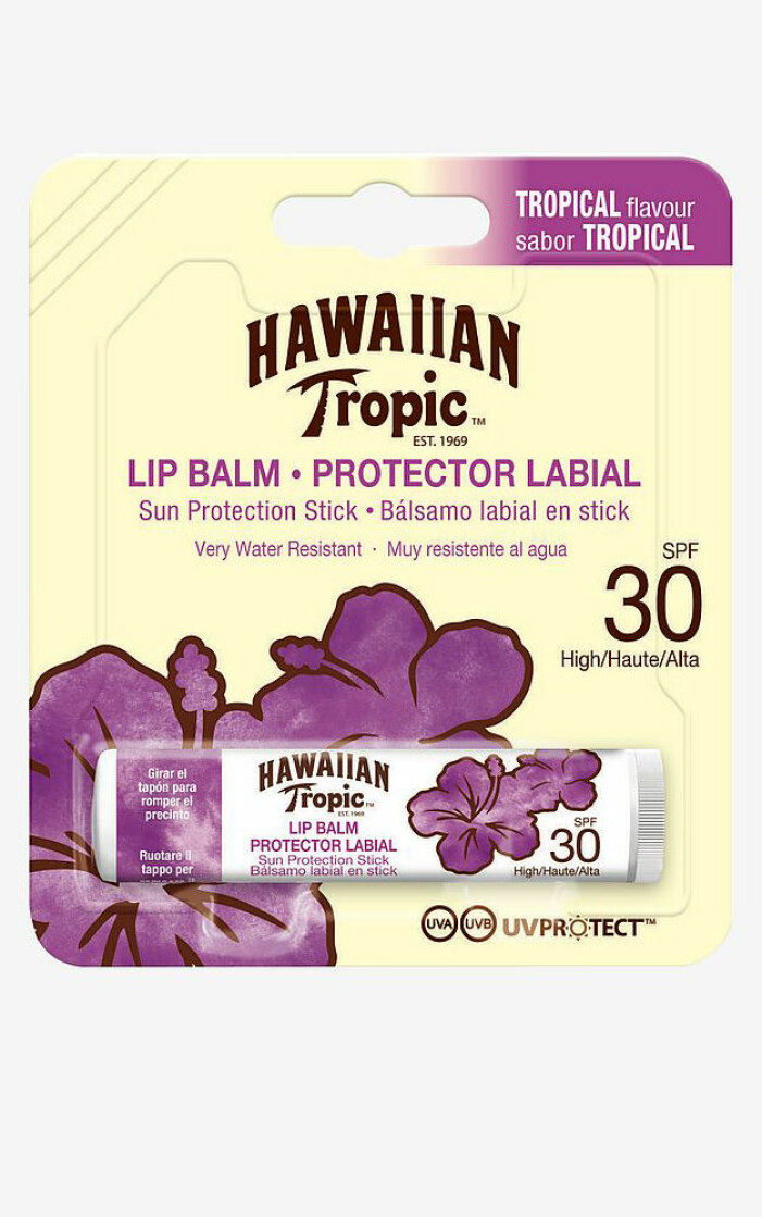 hawaiian tropic spf läppar