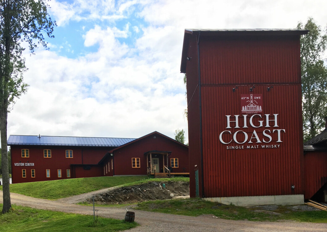 High Coast whiskey destillery.