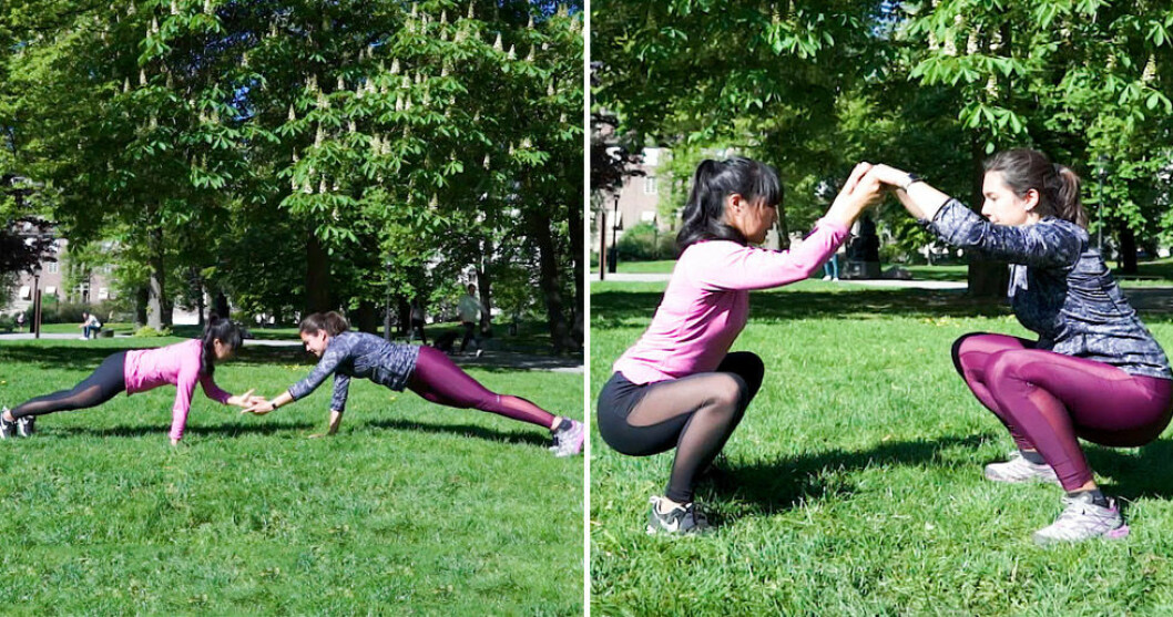 MåBra tränar: 5 HIIT-övningar för hela kroppen – utan redskap