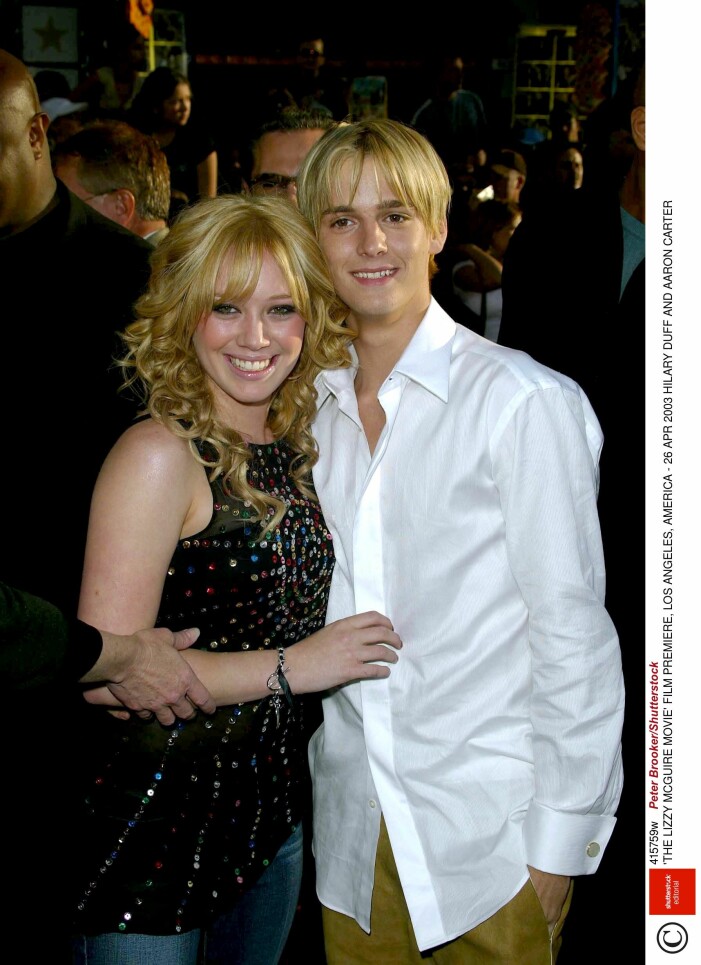 Hilary Duff och Aaron Carter