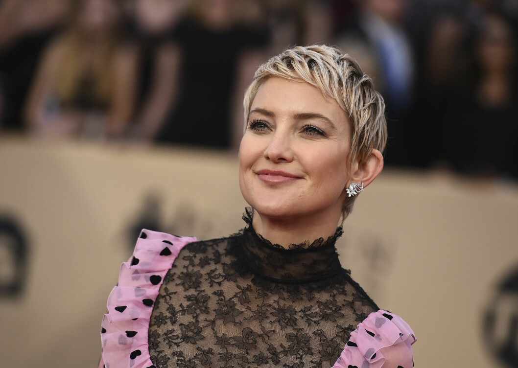 Kate Hudson hade kort hår i flera år. Kate Hudson i kort hår.