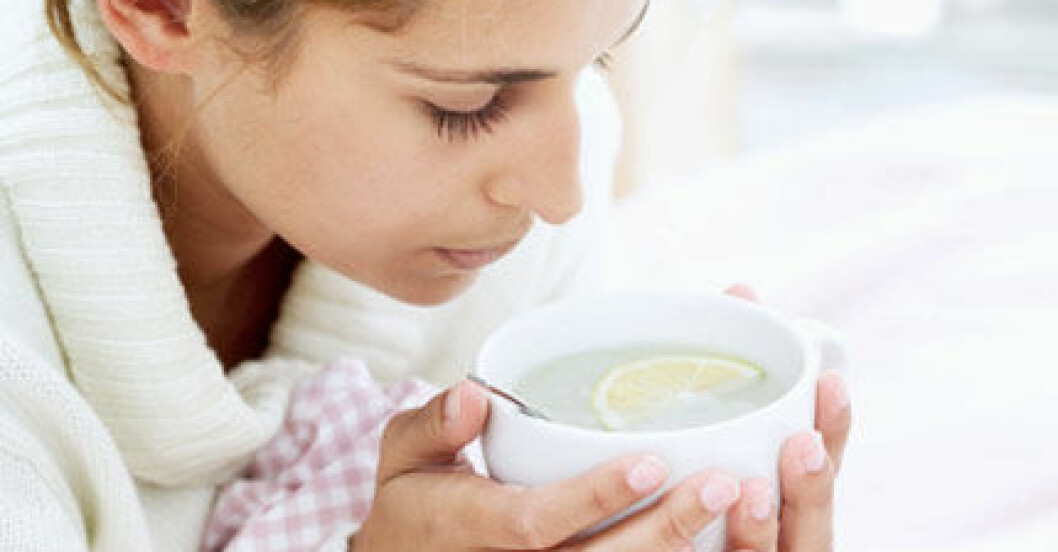 Te kan hjälpa vid en förkylning.