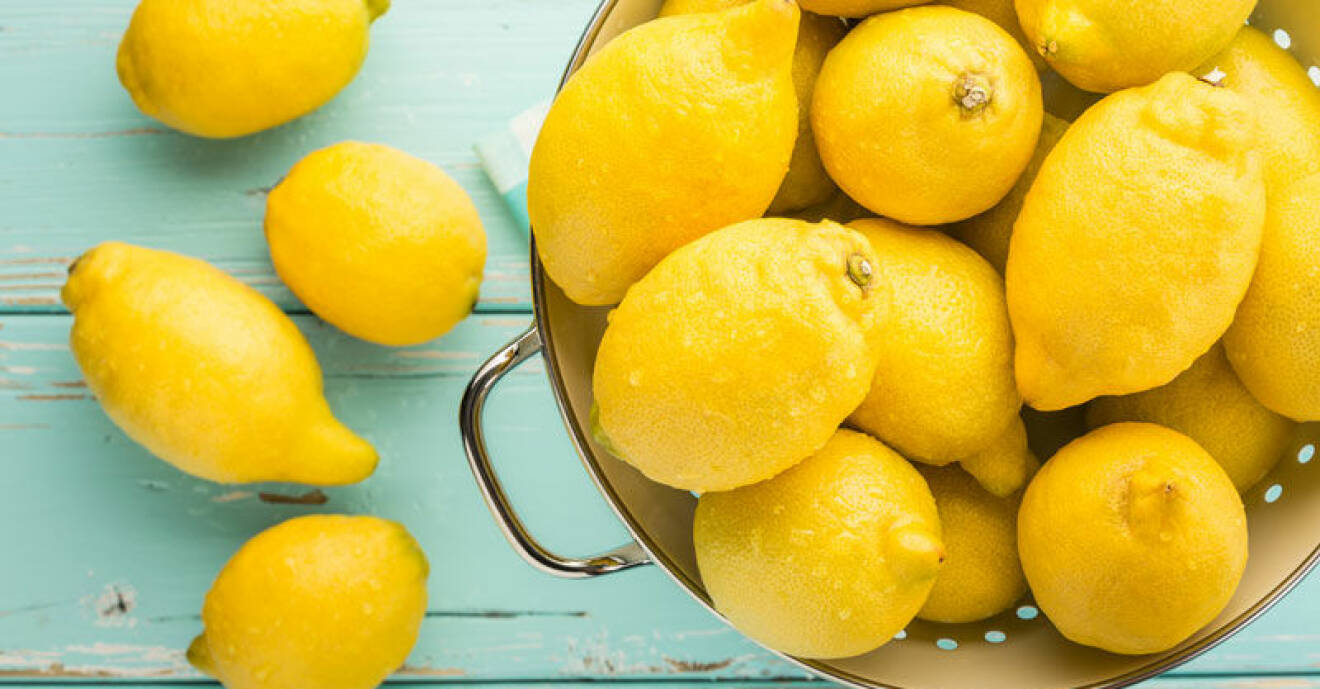 Ha alltid en citron på nattduksbordet. Den bidrar till en bättre sömn.