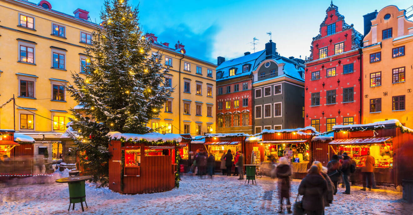 Julmarknader i Stockholm 2018.