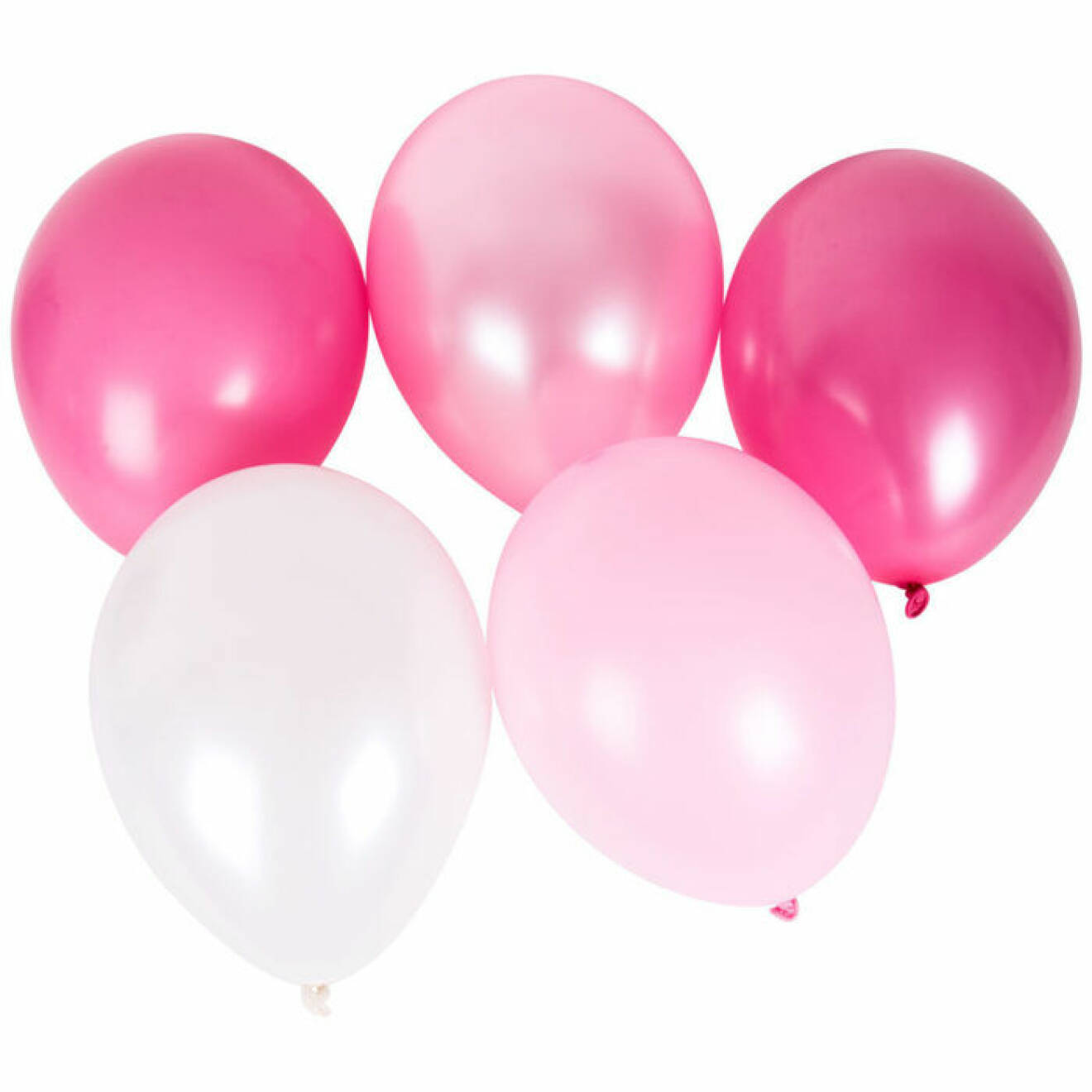10-pack med rosa ballonger 