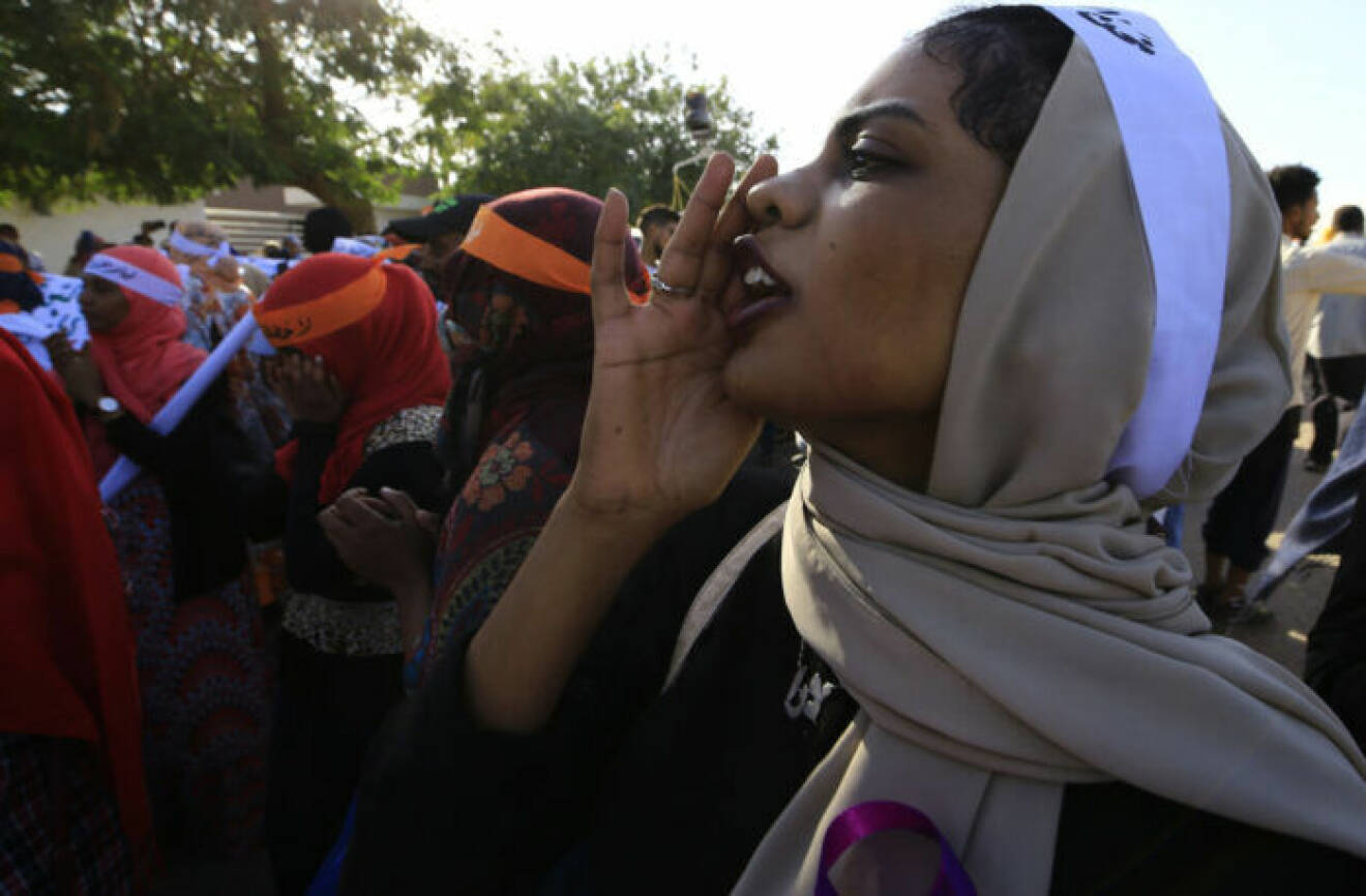 Unga kvinnor i Sudan spelade stor roll i störtandet av presidenten Omar al-Bashir. 