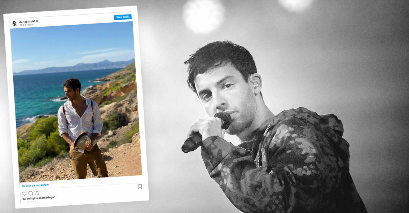 Darin Zanyar berättar på Instagram att han är gay