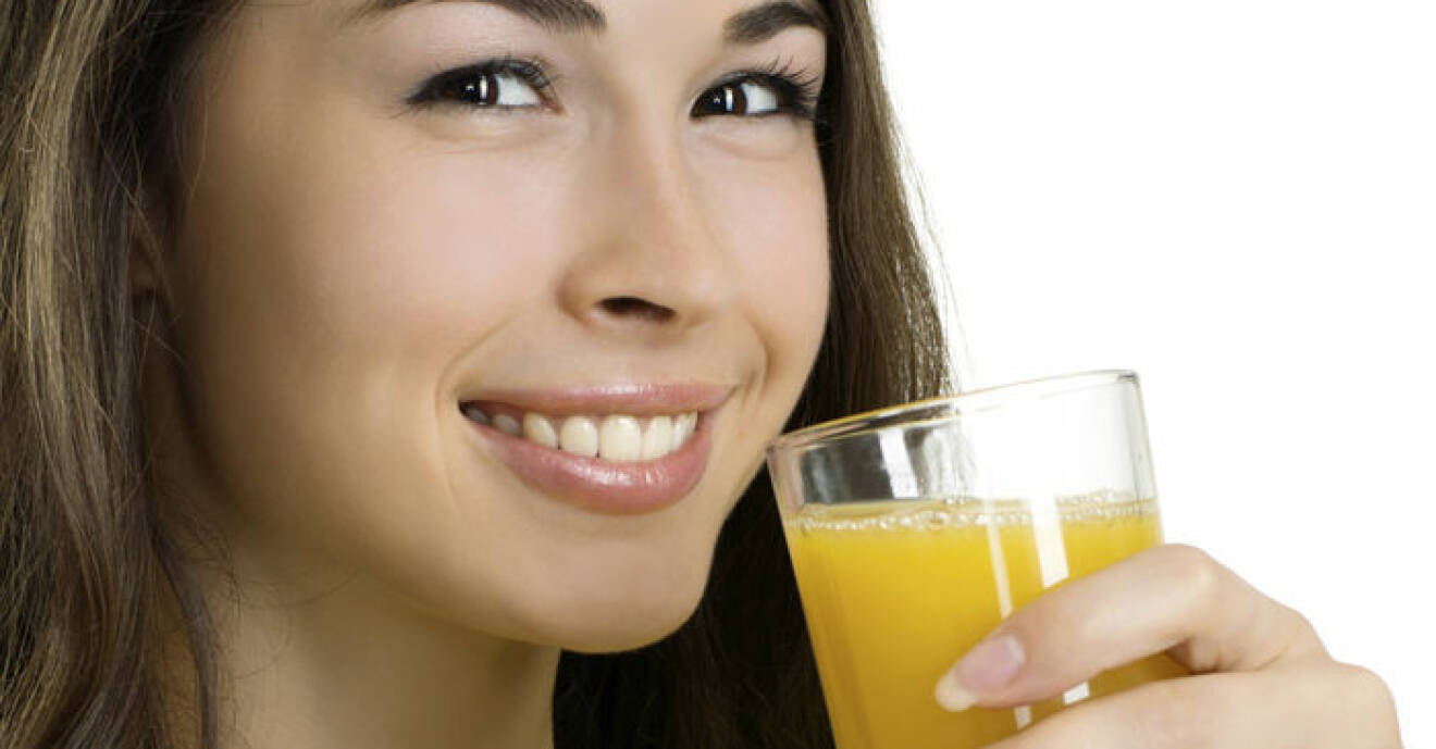 Färskpressad juice innehåller mängder av vitaminer, mineraler och antioxidanter.
