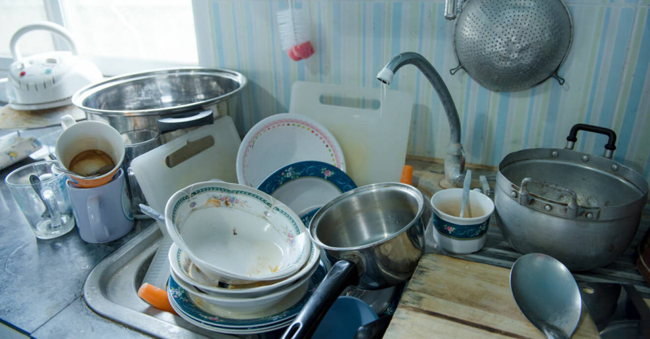 Ser ditt kök ut såhär? Då kan det vara dags att städa, för din hälsa om inte annat!