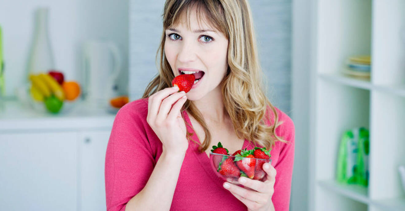 Frukt kan fräta på dina tänder