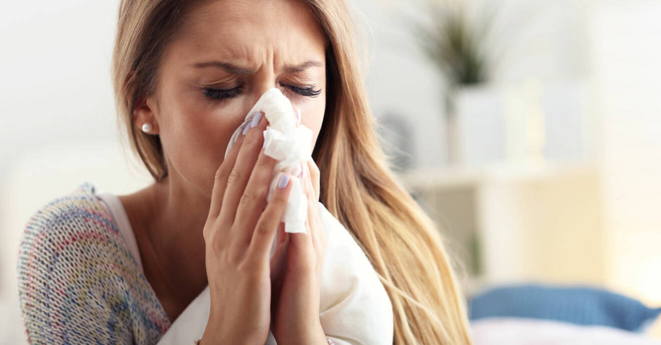 Kronisk snuva kan bero på allergi, polyper eller stress.