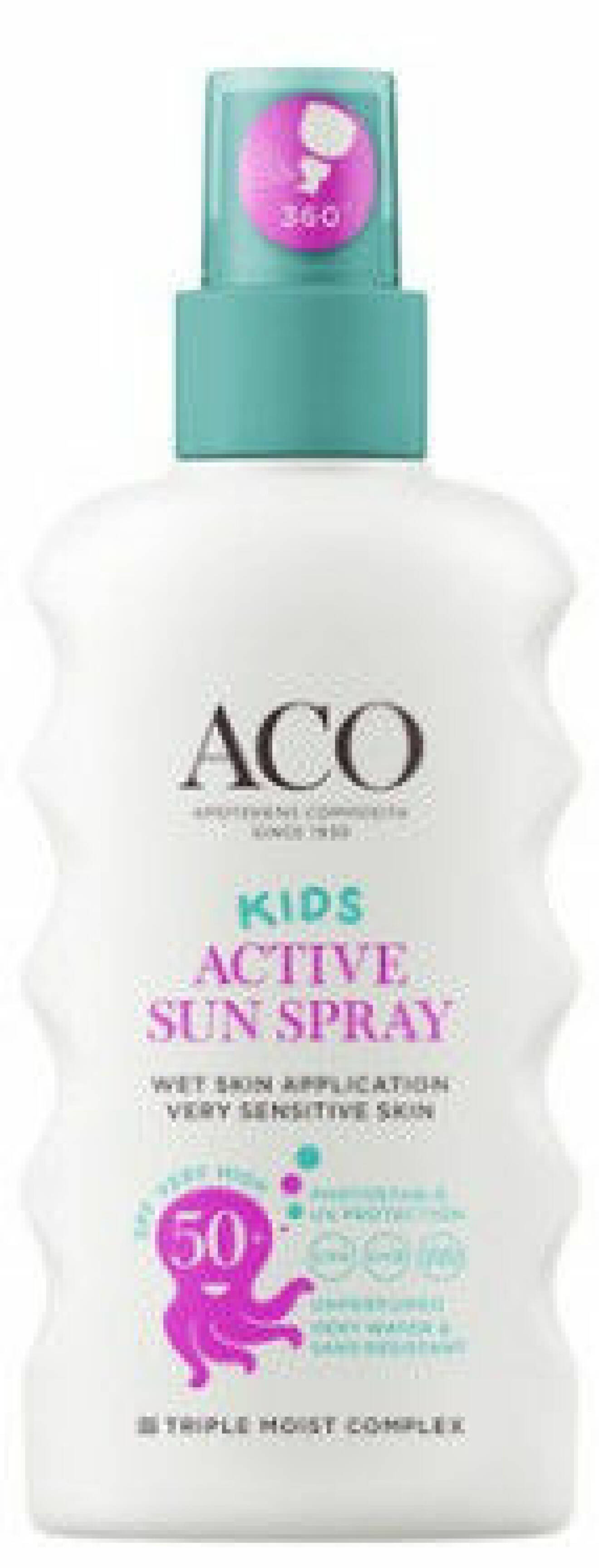 Solspray för barn, från ACO.