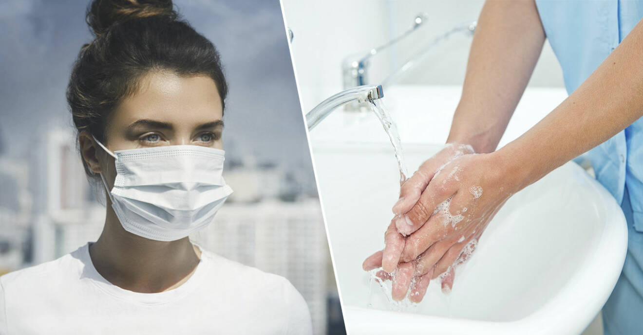 Infektioner hindras med god handhygien – inte munskydd.