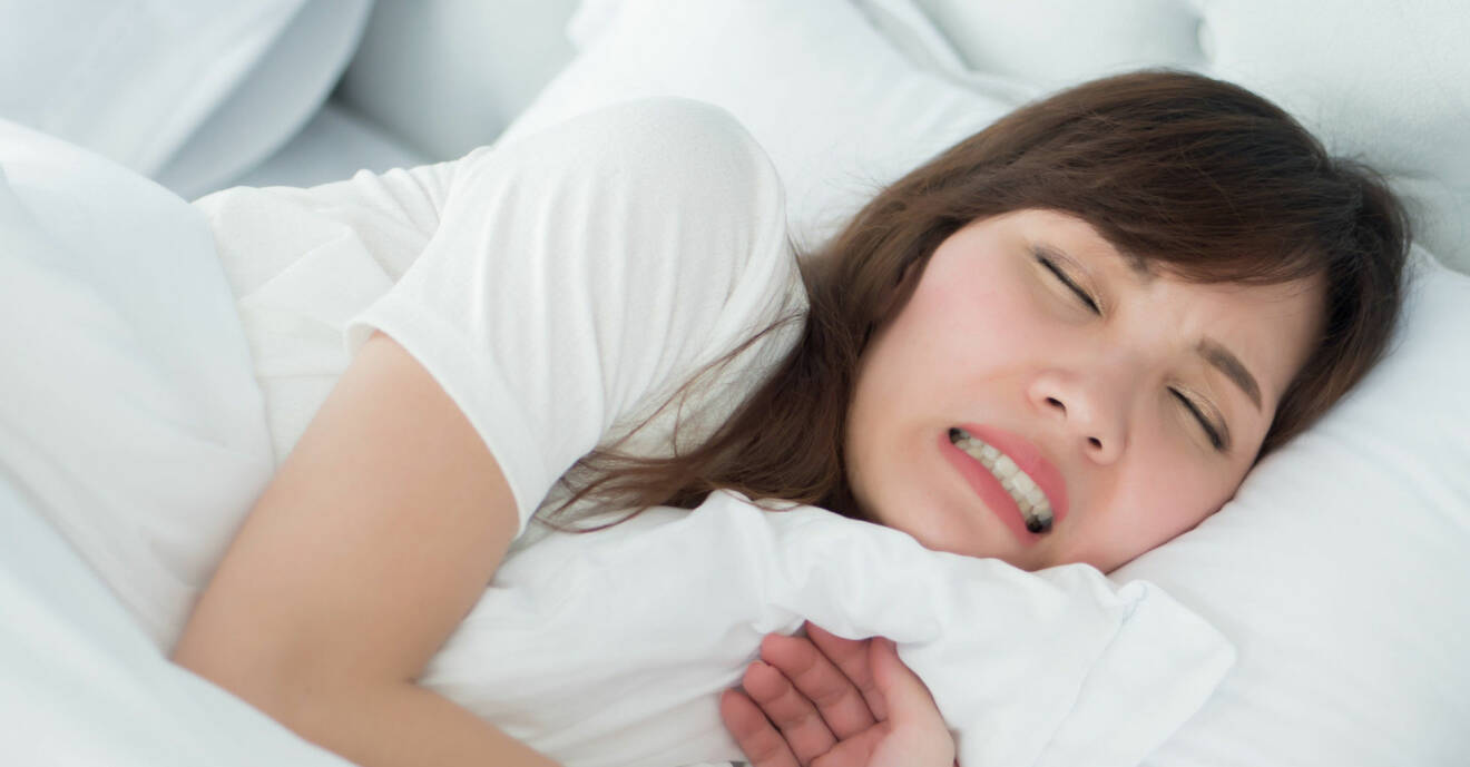 Fler kvinnor gnisslar tänder i sömnen – av stress