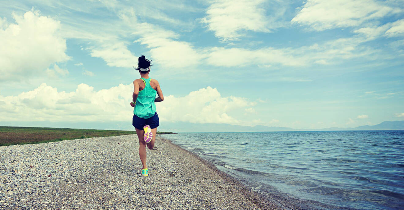 Löpning hjälper mot stress.