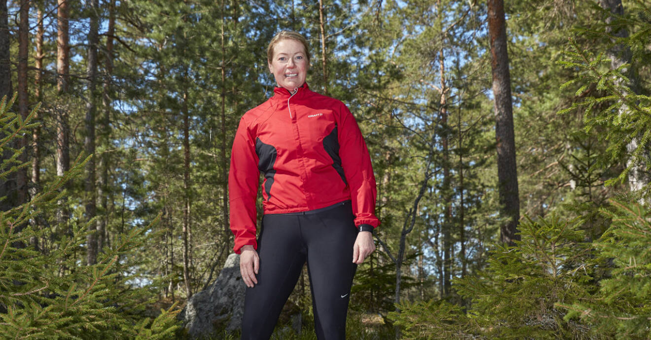 Charlotta Lindén blev frisk från sin depression med hjälp av löpning.