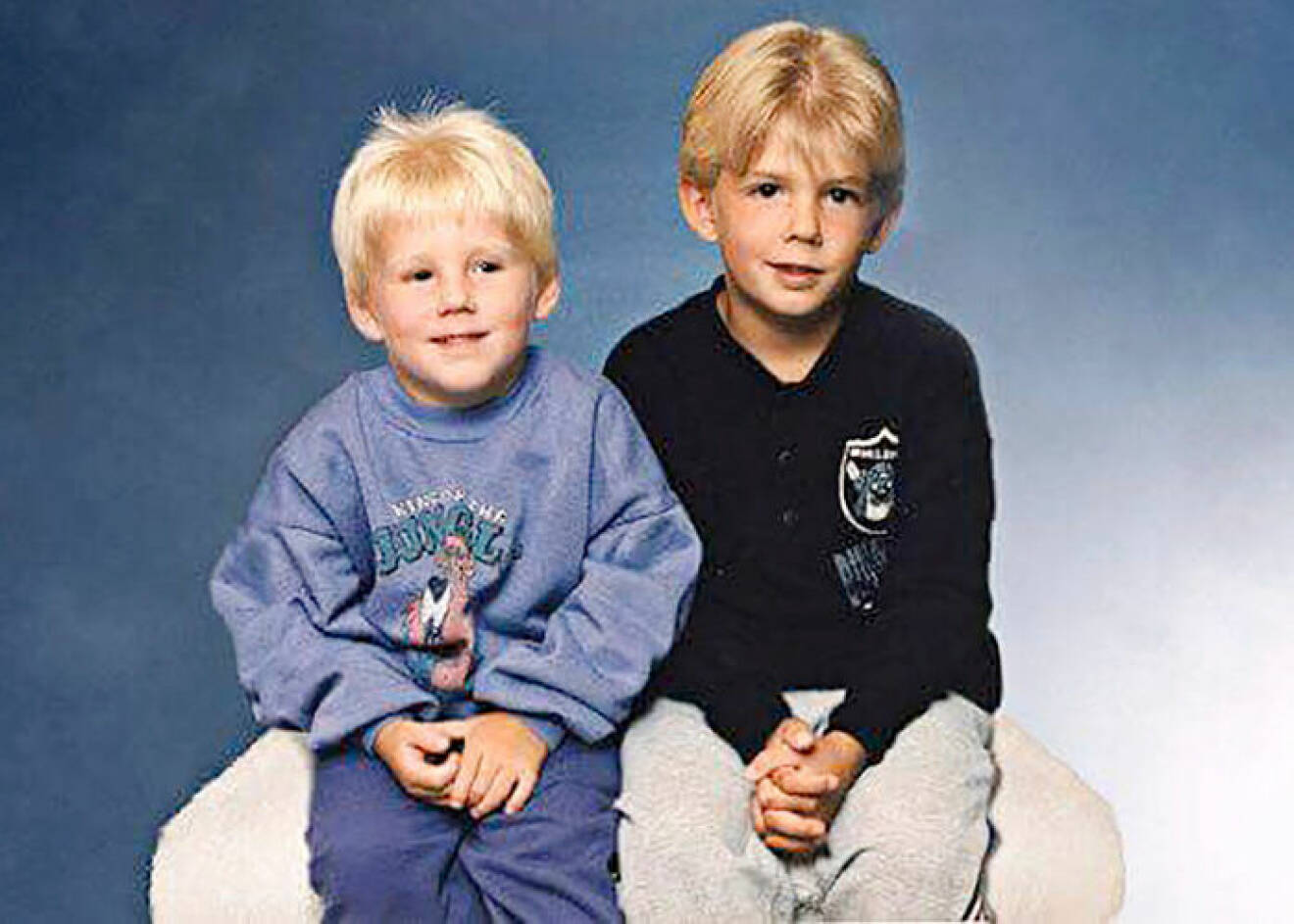 Robin var 5 år och Christian 7 år, när de anklagades för mordet på fyraårige Kevin.