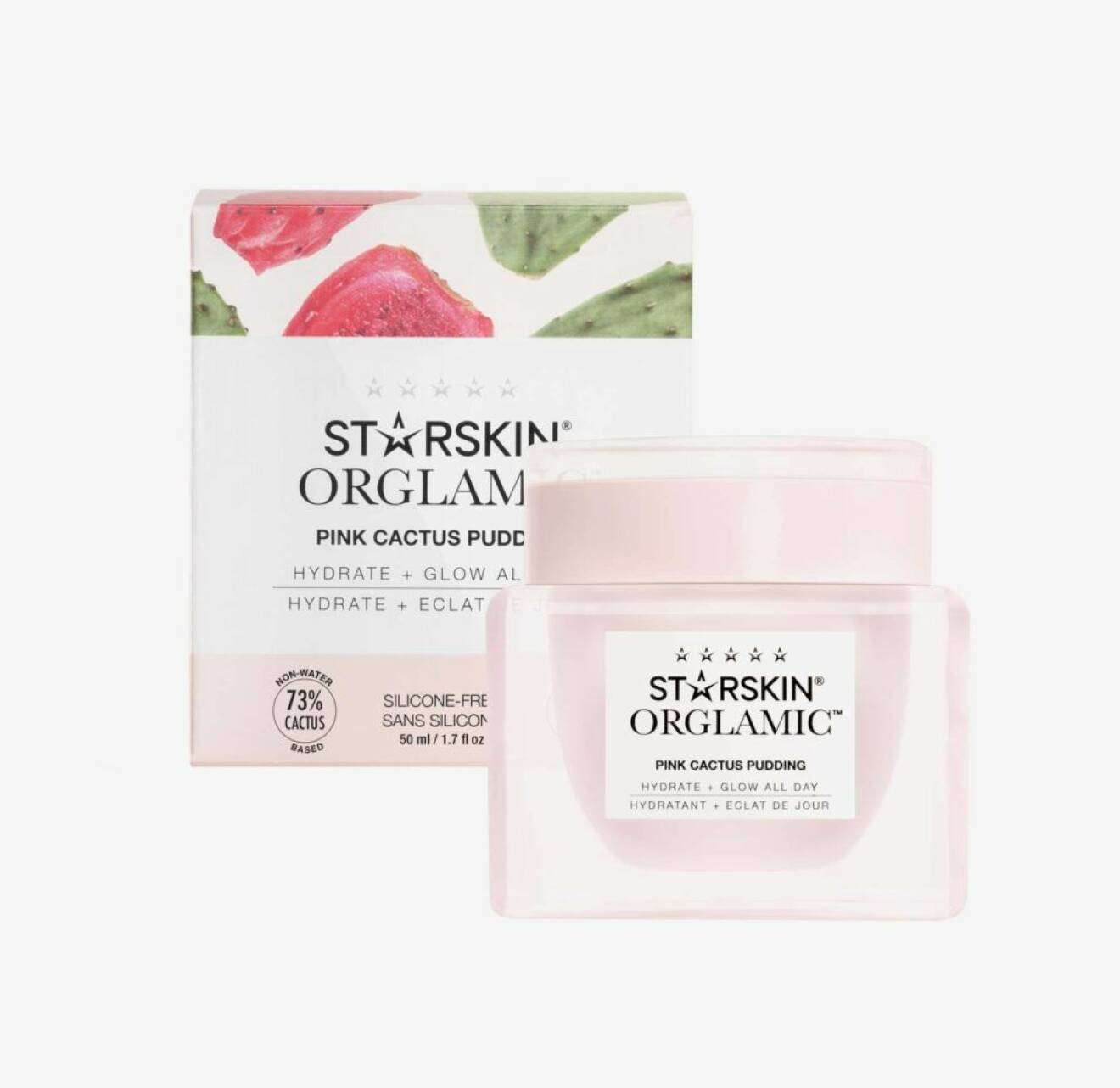 En bild på produkten Starskin – Pink Cactus Pudding Day&Night Cream, en ansiktskräm för dig med torr hy. 