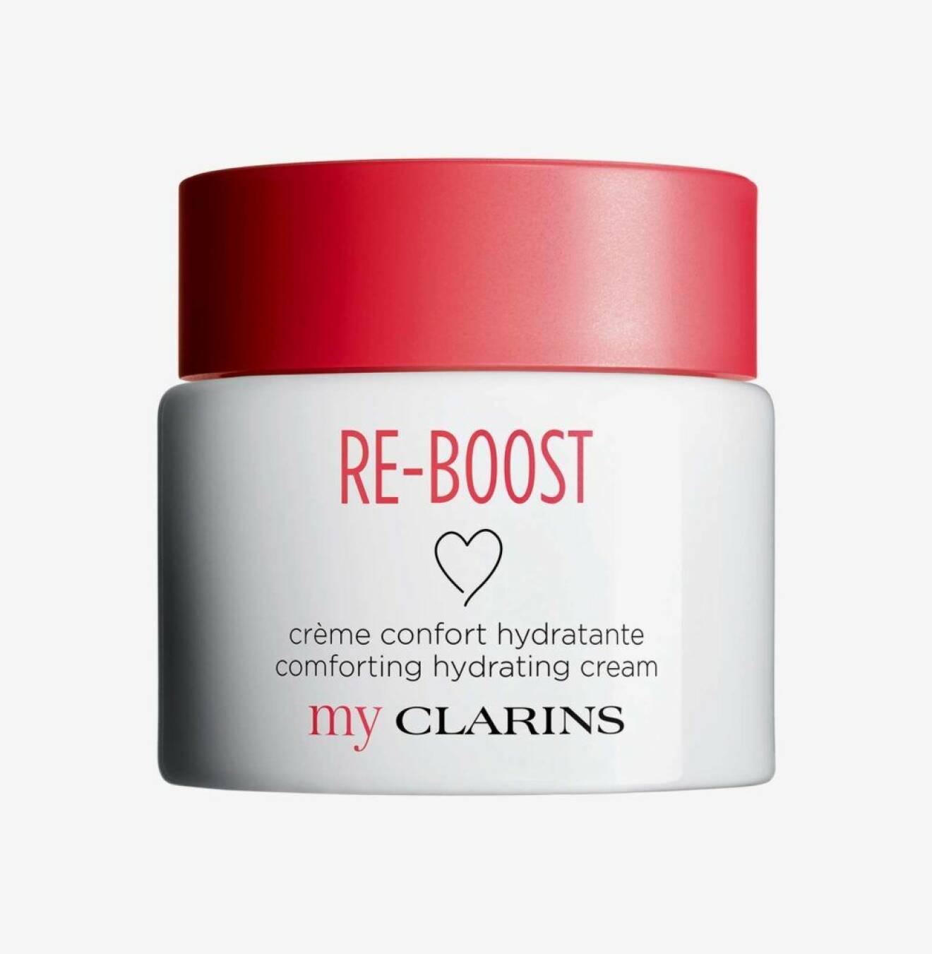 En bild på produkten Clarins – MyRe-Boost Comforting Hydrating Day Cream, en ansikskräm för dig med torr hy. 