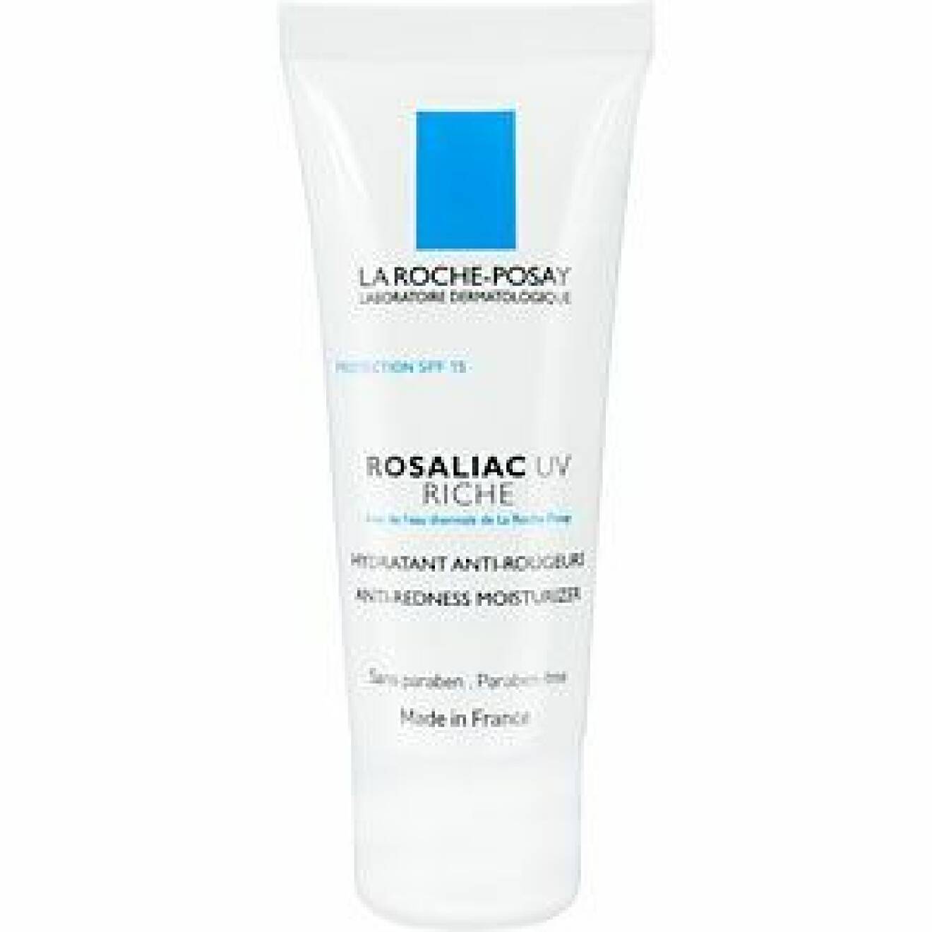 En bild på produkten La Roche-Posay – Rosaliac UV Riche, en ansiktskräm för dig med torr hy. 