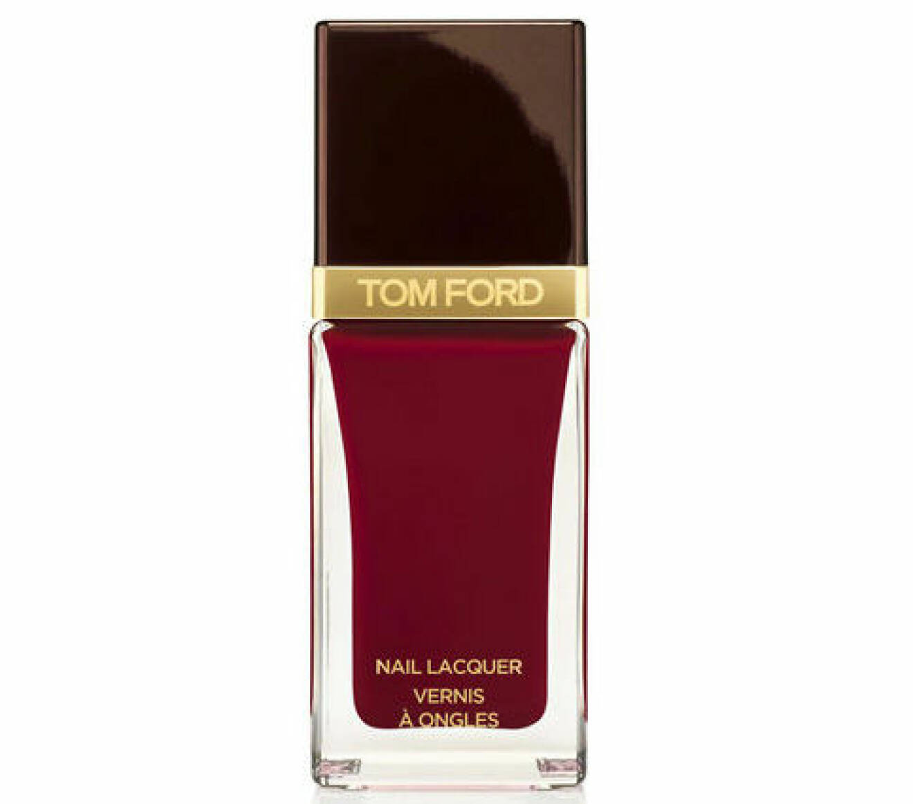 En bild på nagellacket Tom Ford i nyansen Nail Lacquer, Smoke Red.
