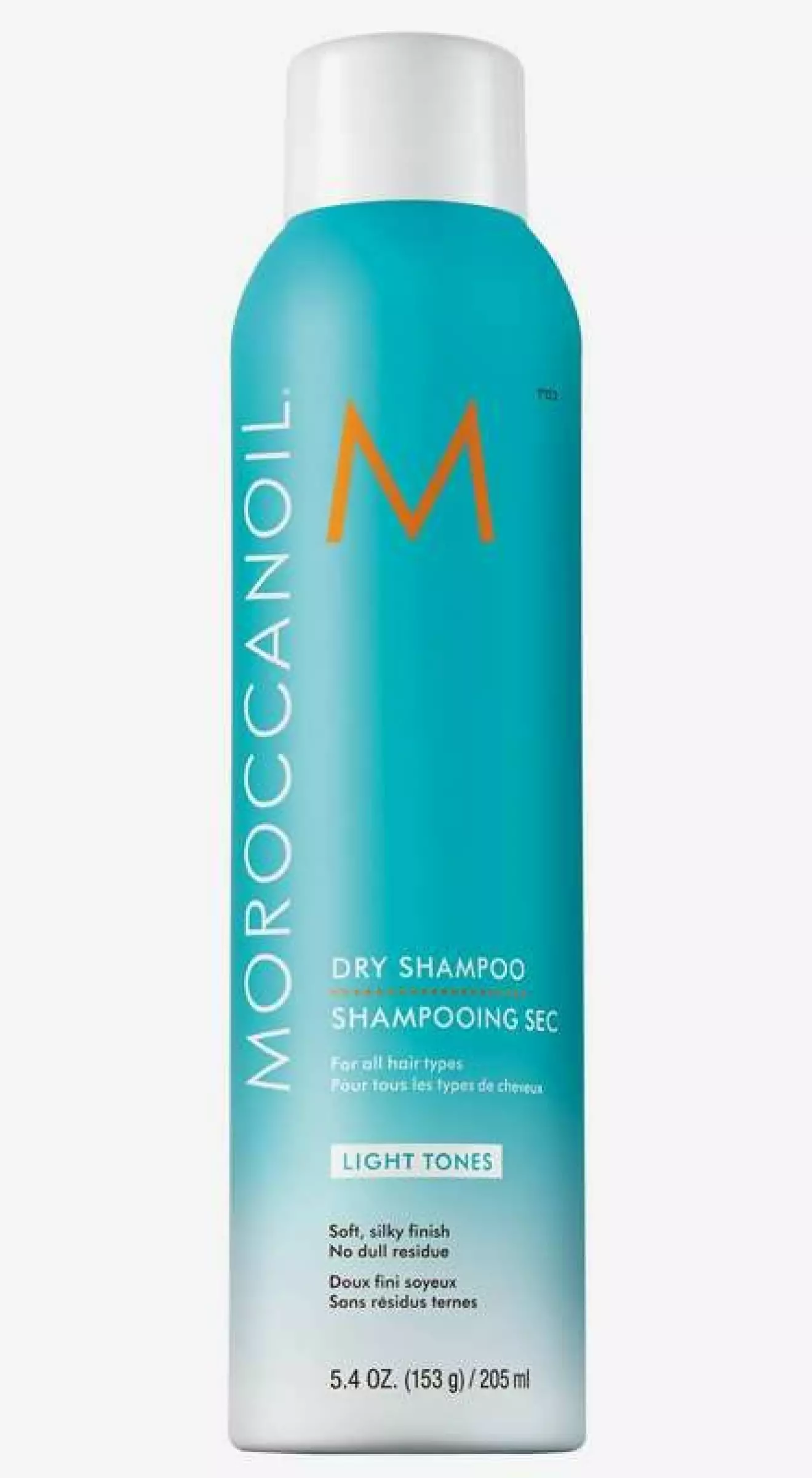 En bild på ett torrshampo, produkten Moroccanoil – Dry Shampoo Light Tones.
