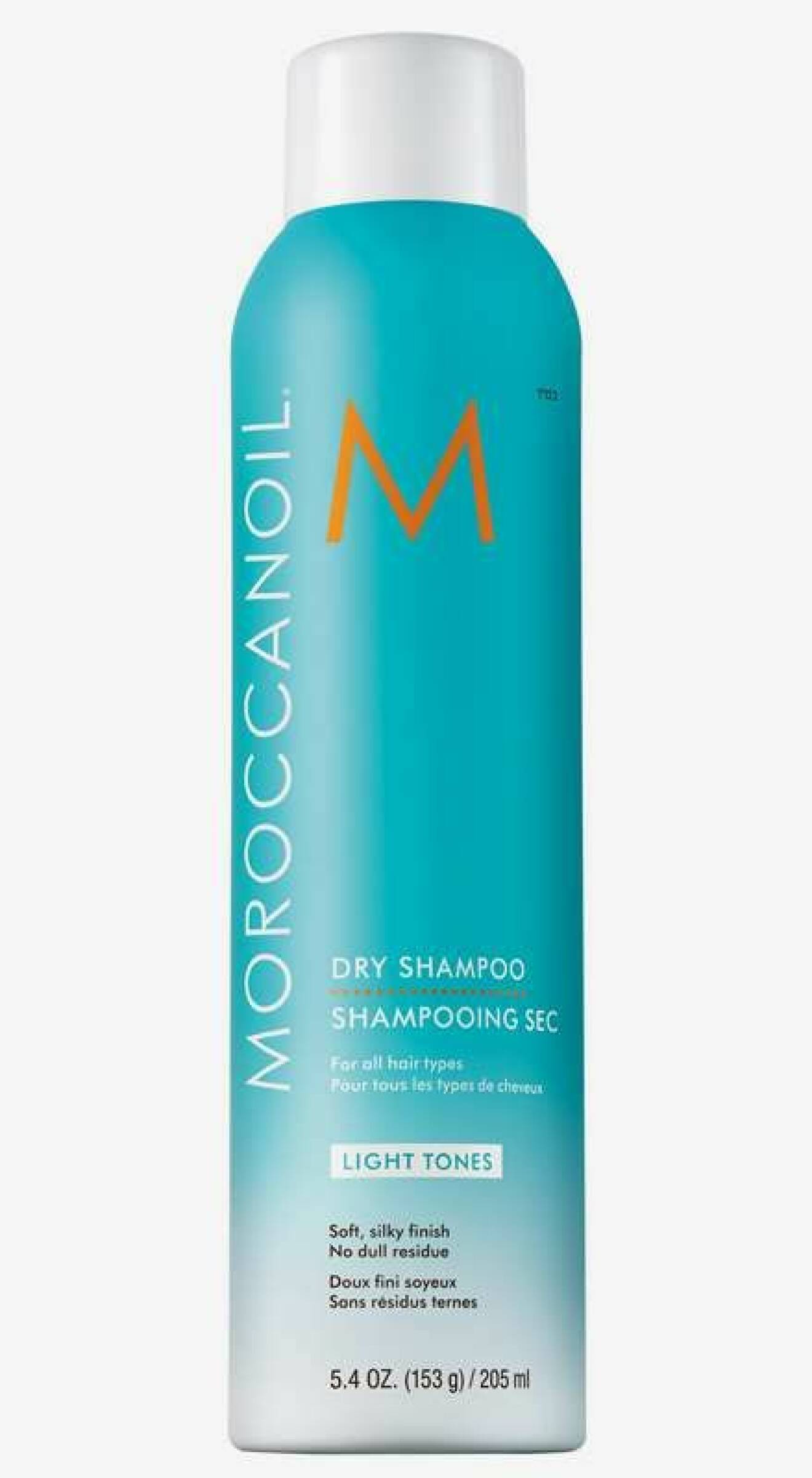 En bild på ett torrshampo, produkten Moroccanoil – Dry Shampoo Light Tones.