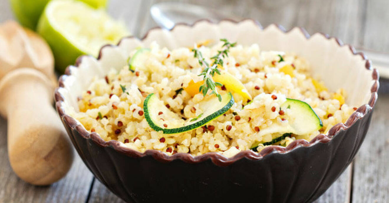 10 enkla recept med quinoa.