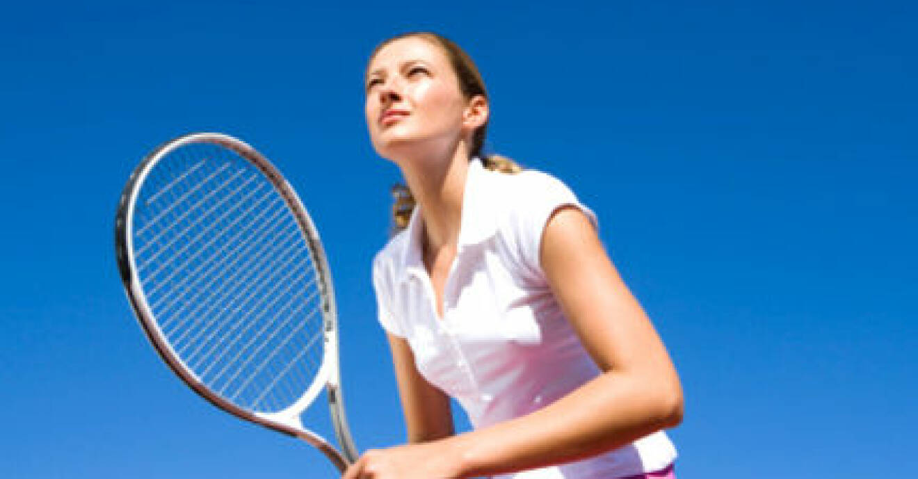 Tennis är ett bra sätt att träna konditionen.
