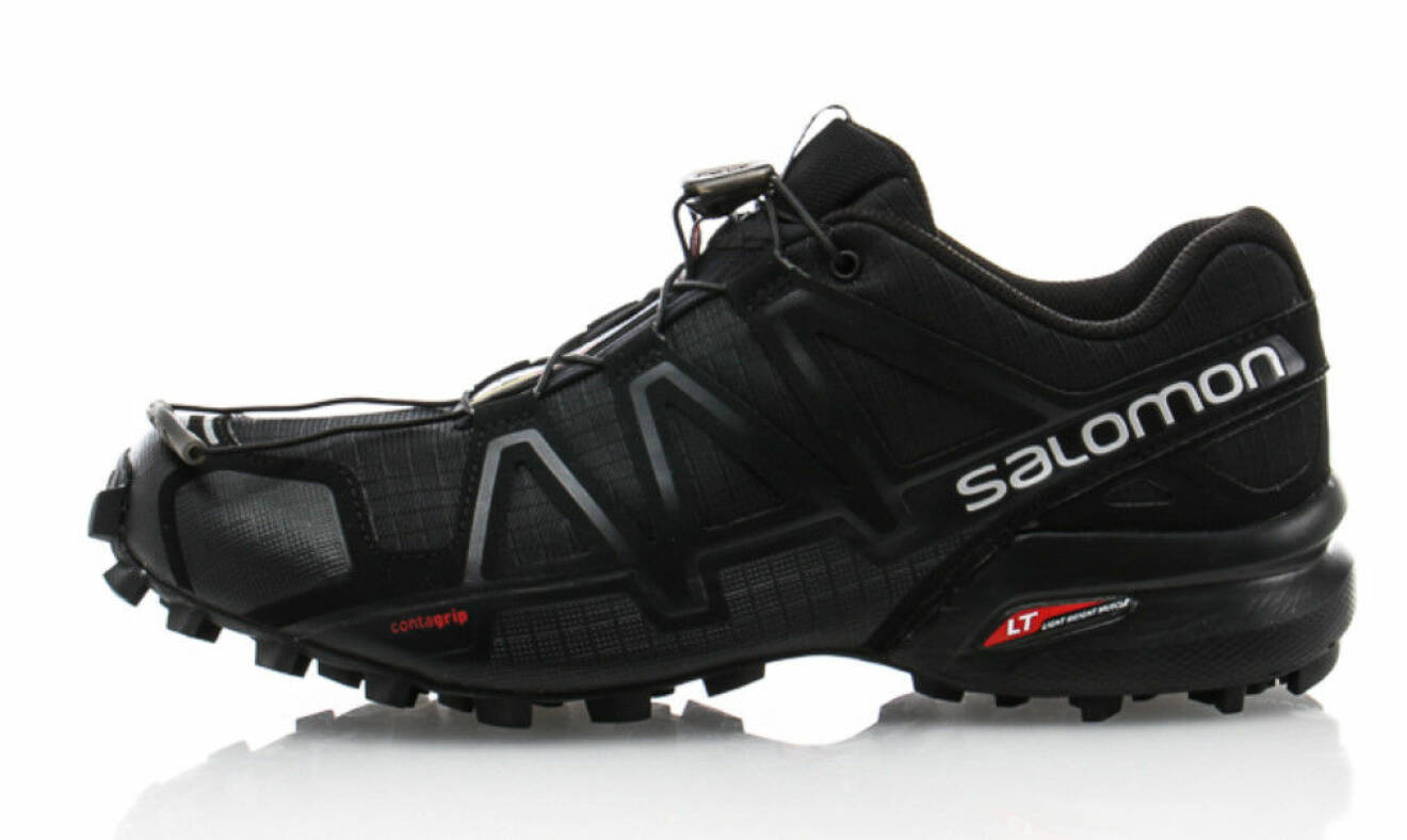 Terränglopar sko från Salomon, svart.