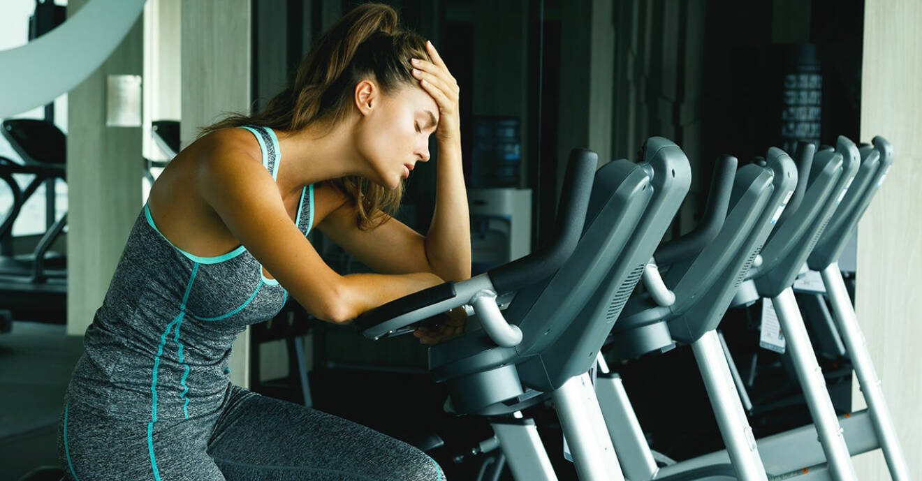 Är det okej att träna när man är sjuk?
