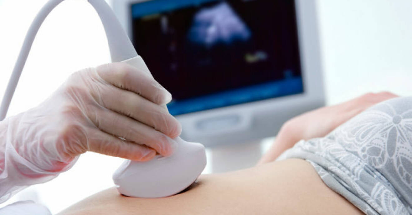 Fetma hos mamman gör att ultraljudsbilden blir sämre.