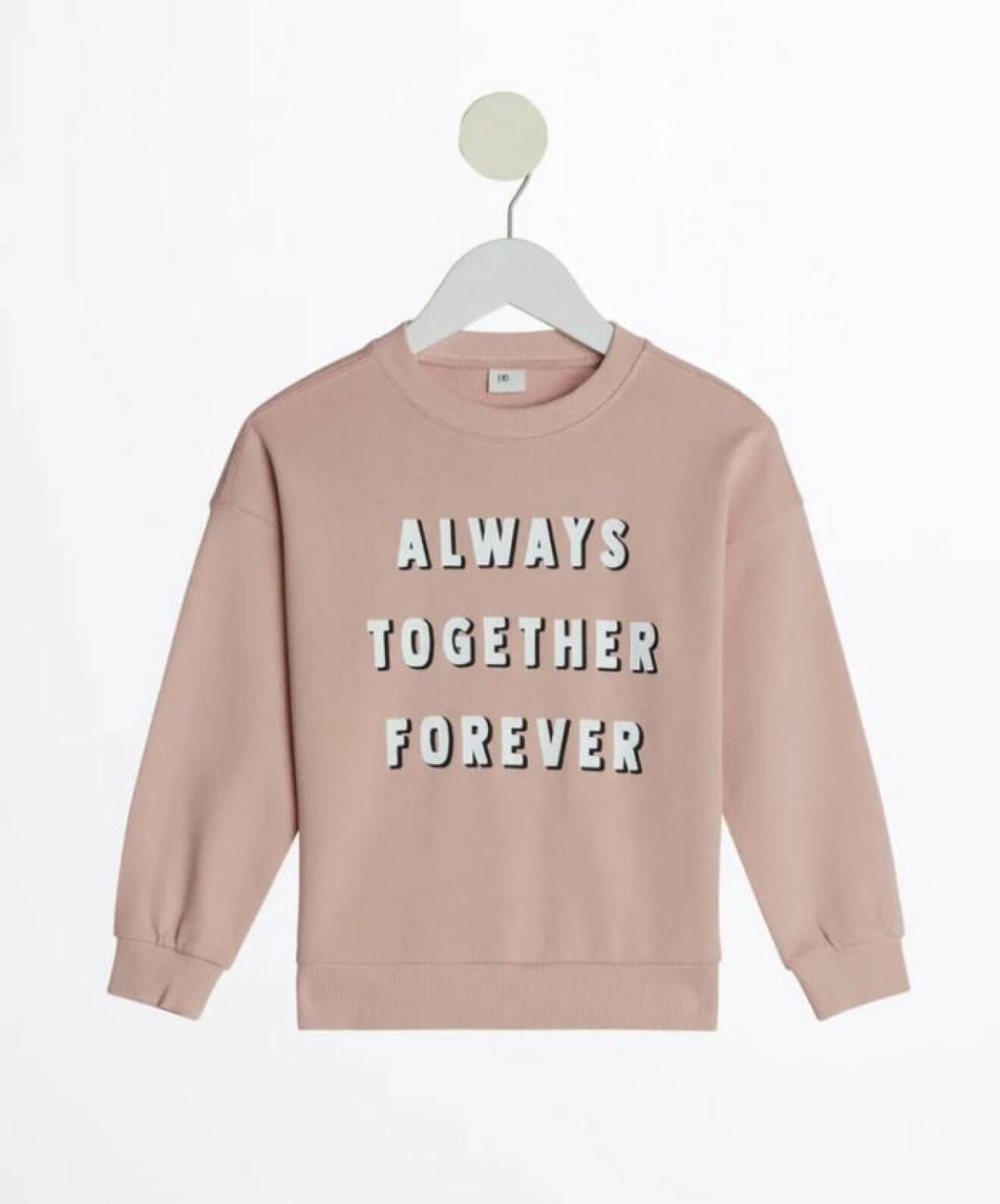 Gina tricot mini – rosa sweatshirt