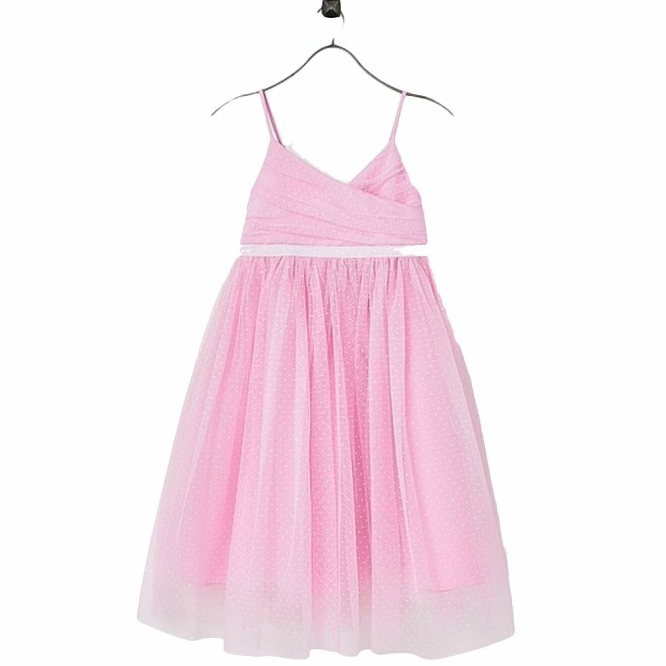 Brudnäbb klänning rosa med tyllkjol