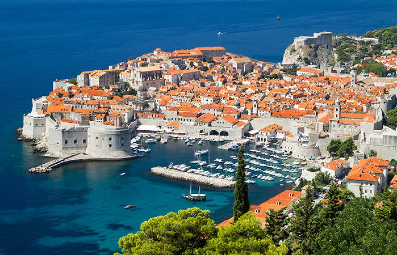 Varma och soliga Dubrovnik i Kroatien är perfekt för en weekend redan i vår.