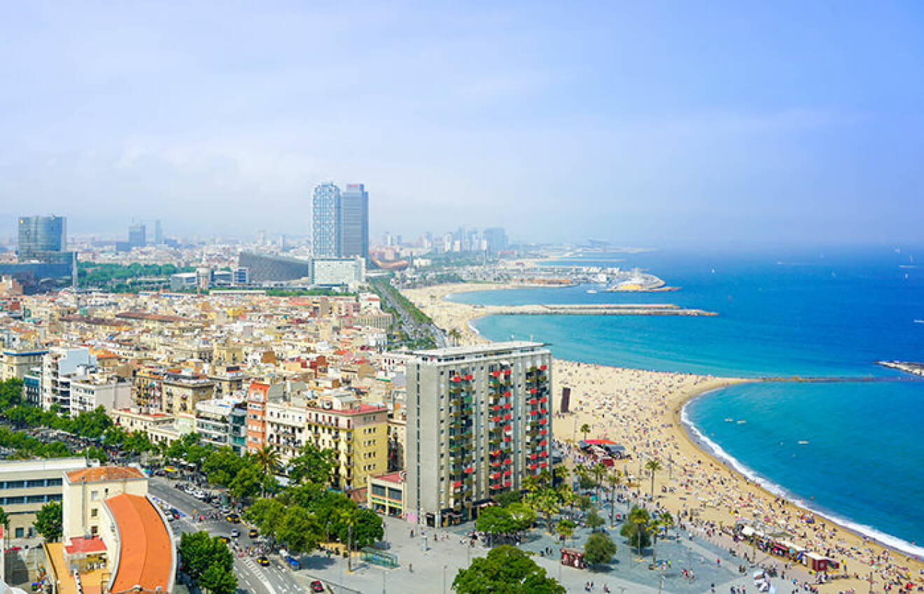 Weekendresor i vår – Barcelona och Spanien är ett solsäkert val. 