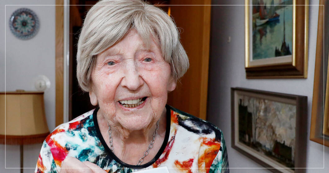 Edith Turvey Edith Murway Traina, 100, är världens äldsta tynglyftare | MåBra