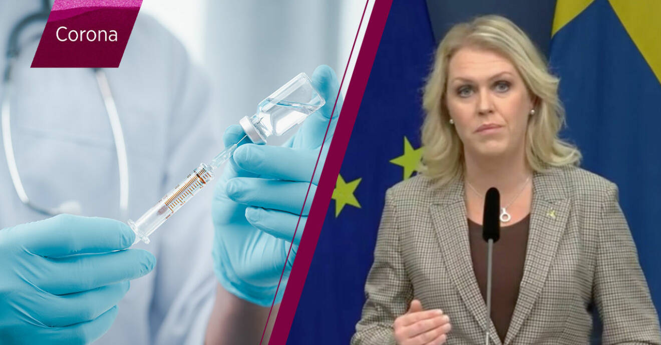 Lena Hallengren: ”Vi har säkrat coronavaccin för hela Sveriges befolkning”